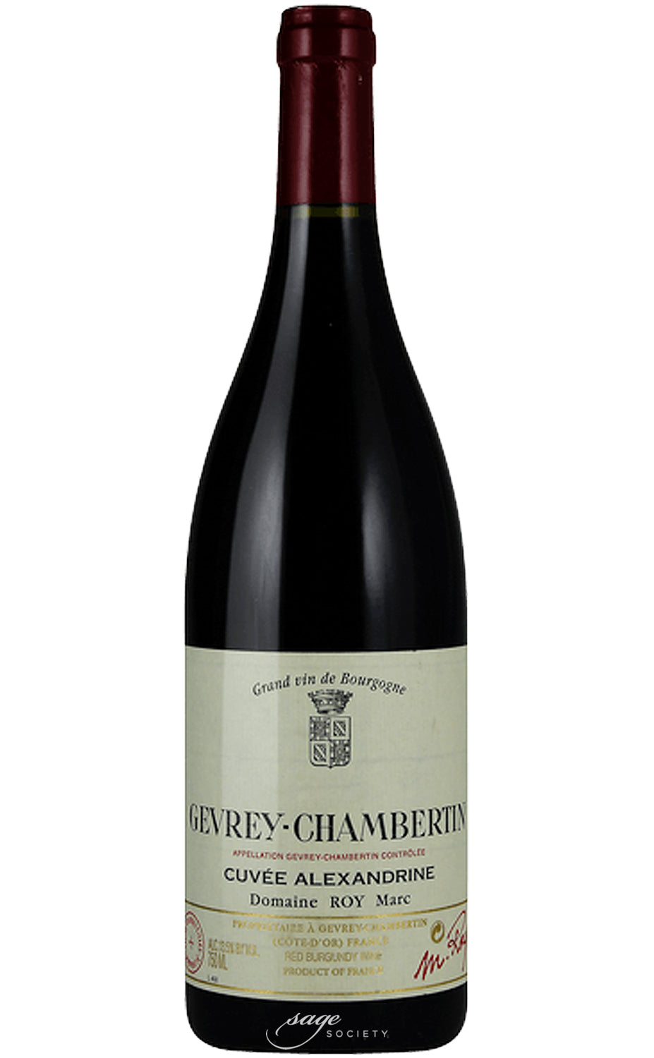 2022 Domaine Marc Roy Gevrey-Chambertin Cuvée Alexandrine