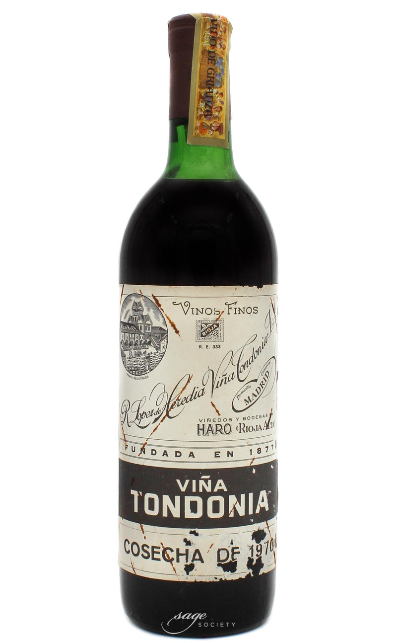 1970 R. López de Heredia Rioja Gran Reserva Viña Tondonia