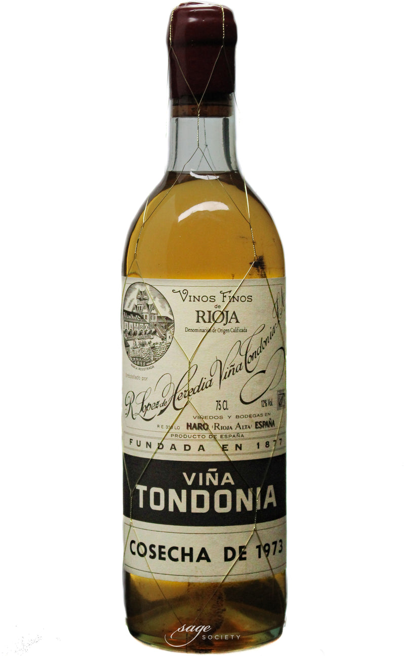 1973 R. López de Heredia Rioja Blanco Gran Reserva Viña Tondonia