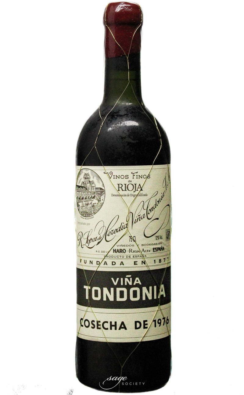 1976 R. López de Heredia Rioja Gran Reserva Viña Tondonia