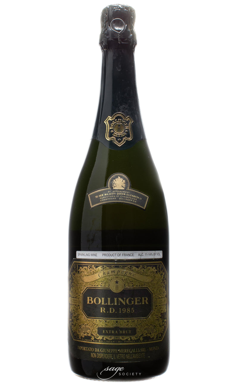 1985 Bollinger Champagne R.D. Extra Brut