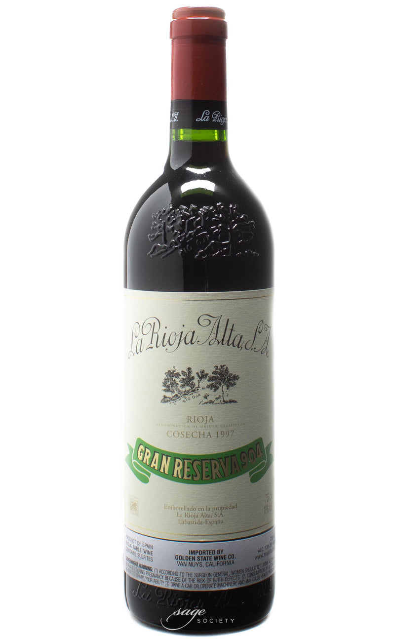 1997 La Rioja Alta Rioja Gran Reserva 904