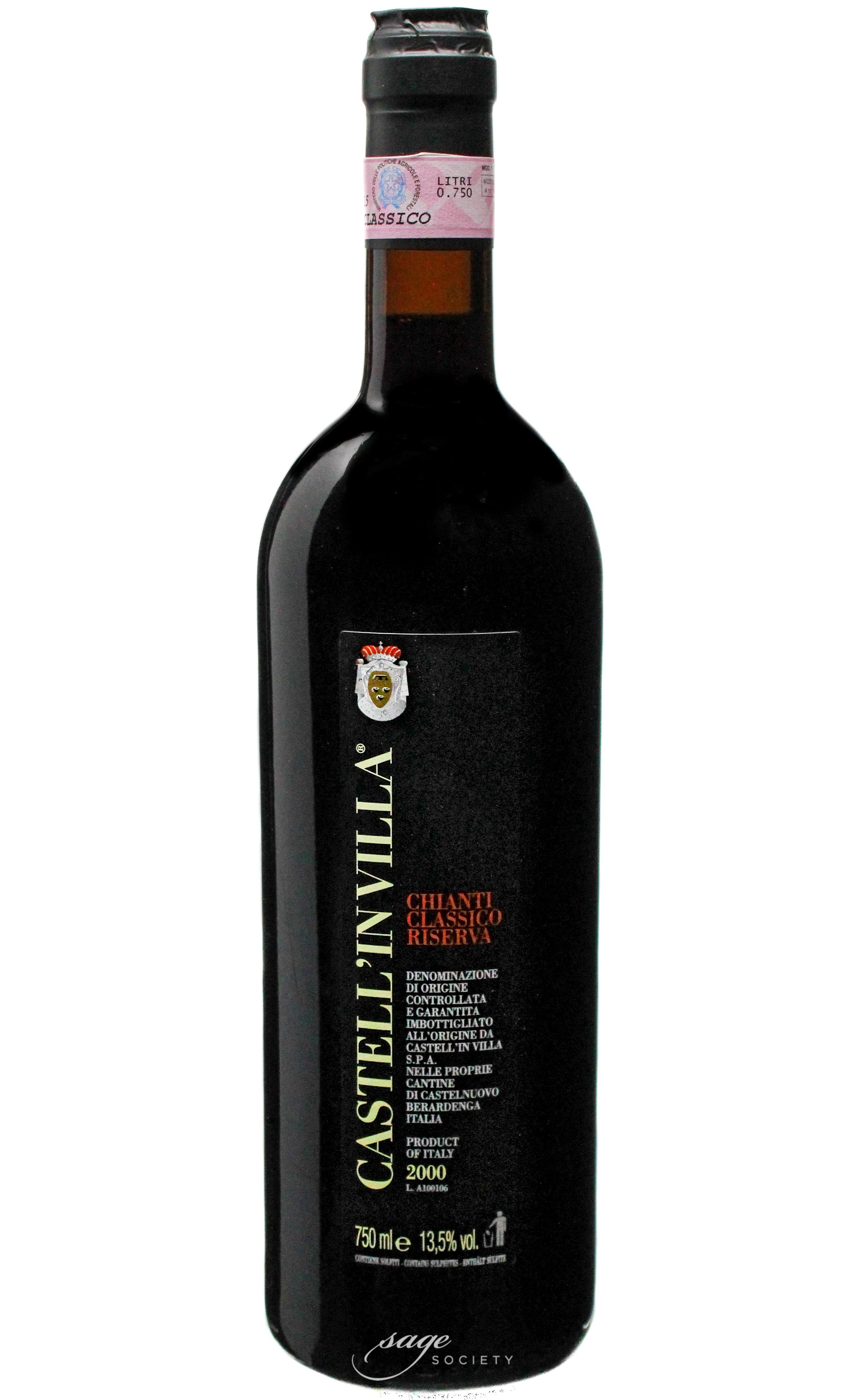2000 Castell'in Villa Chianti Classico Riserva