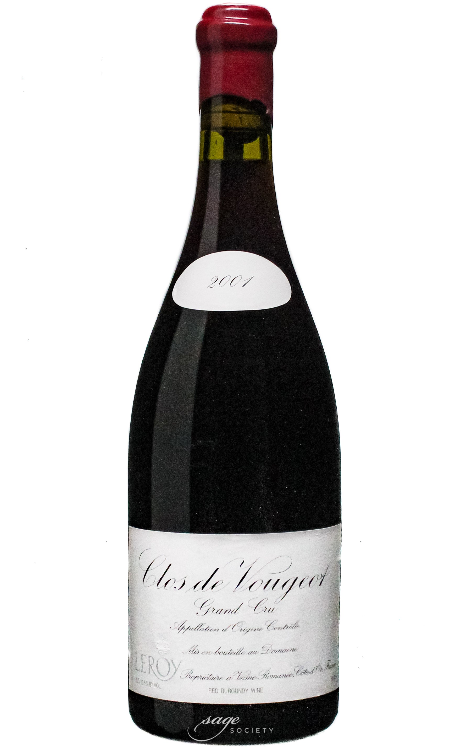 2001 Domaine Leroy Clos Vougeot