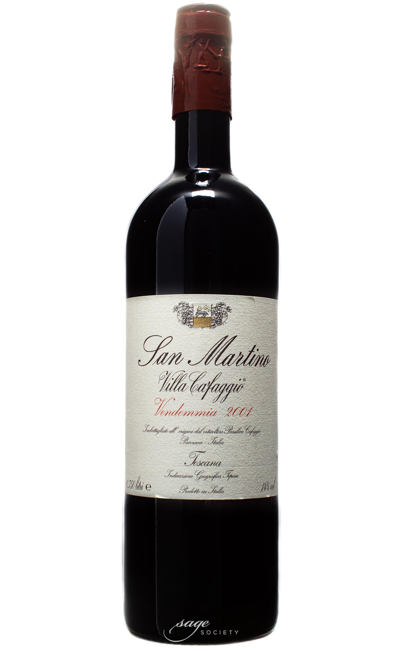 2001 Villa Cafaggio San Martino Toscana IGT