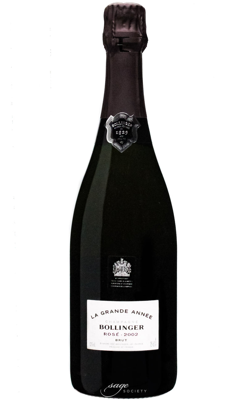 2002 Bollinger Champagne La Grande Année Rosé