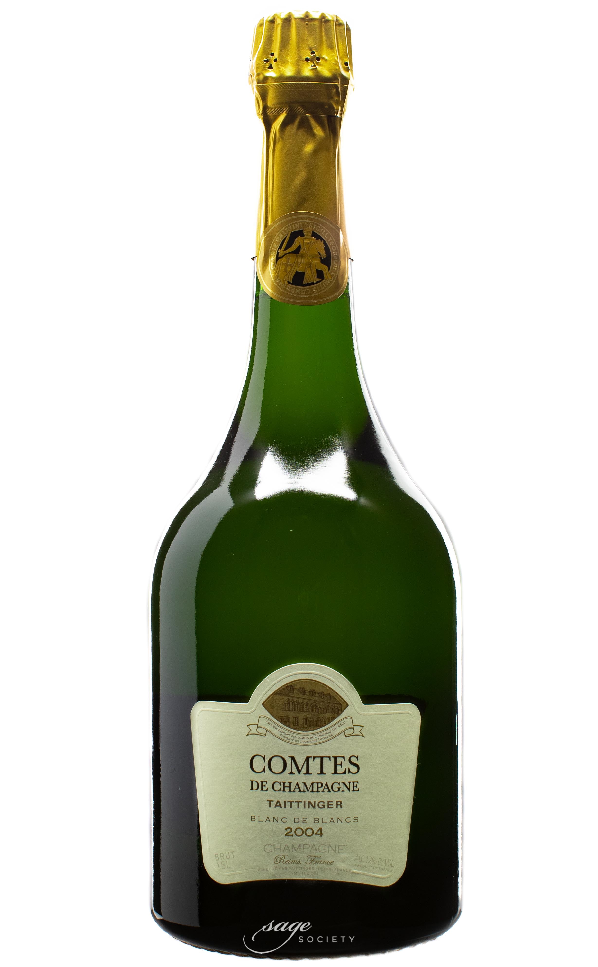 2004 Taittinger Champagne Comtes de Champagne Blanc de Blancs Brut 1.5L