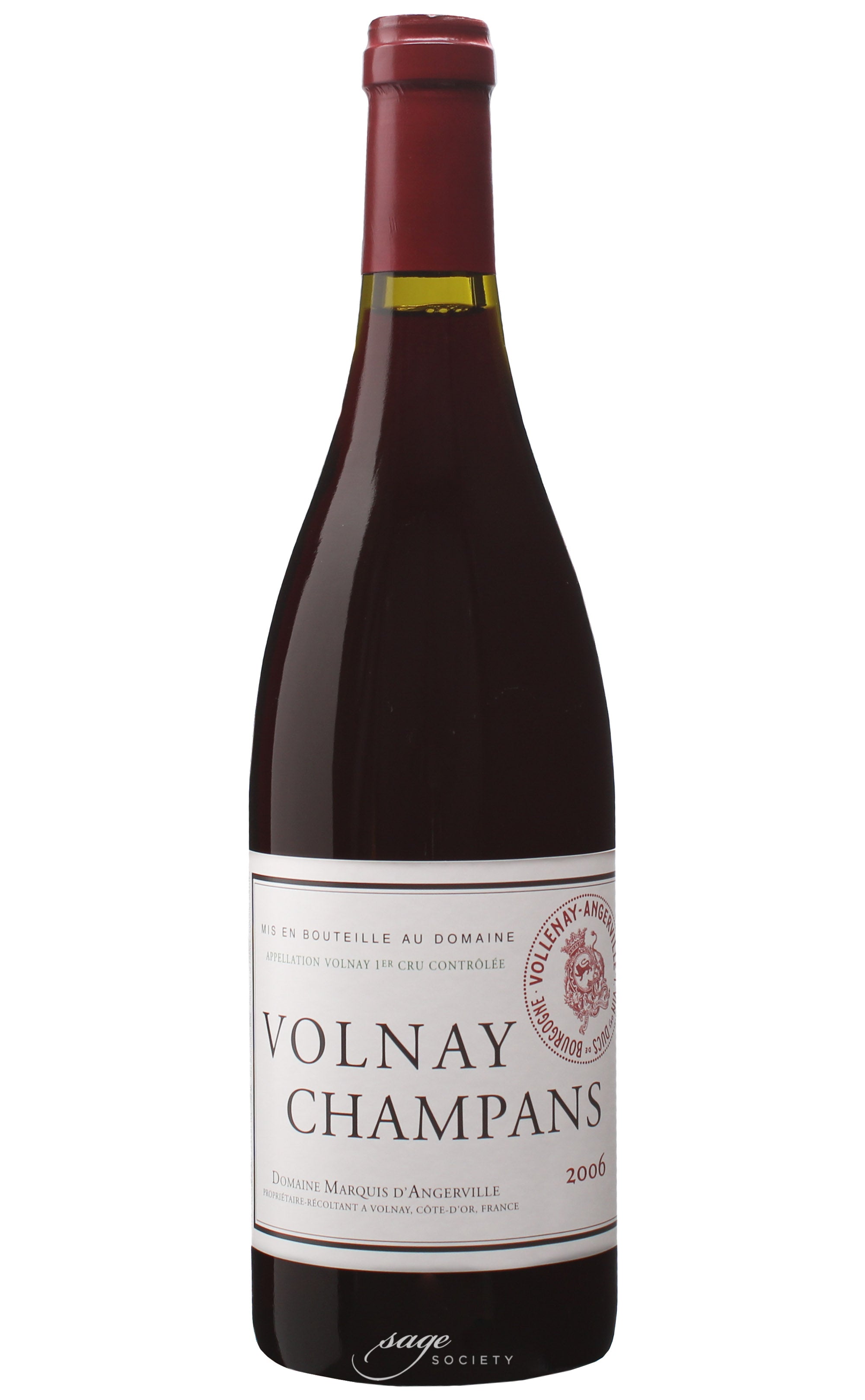 2006 Domaine Marquis d'Angerville Volnay 1er Cru Champans