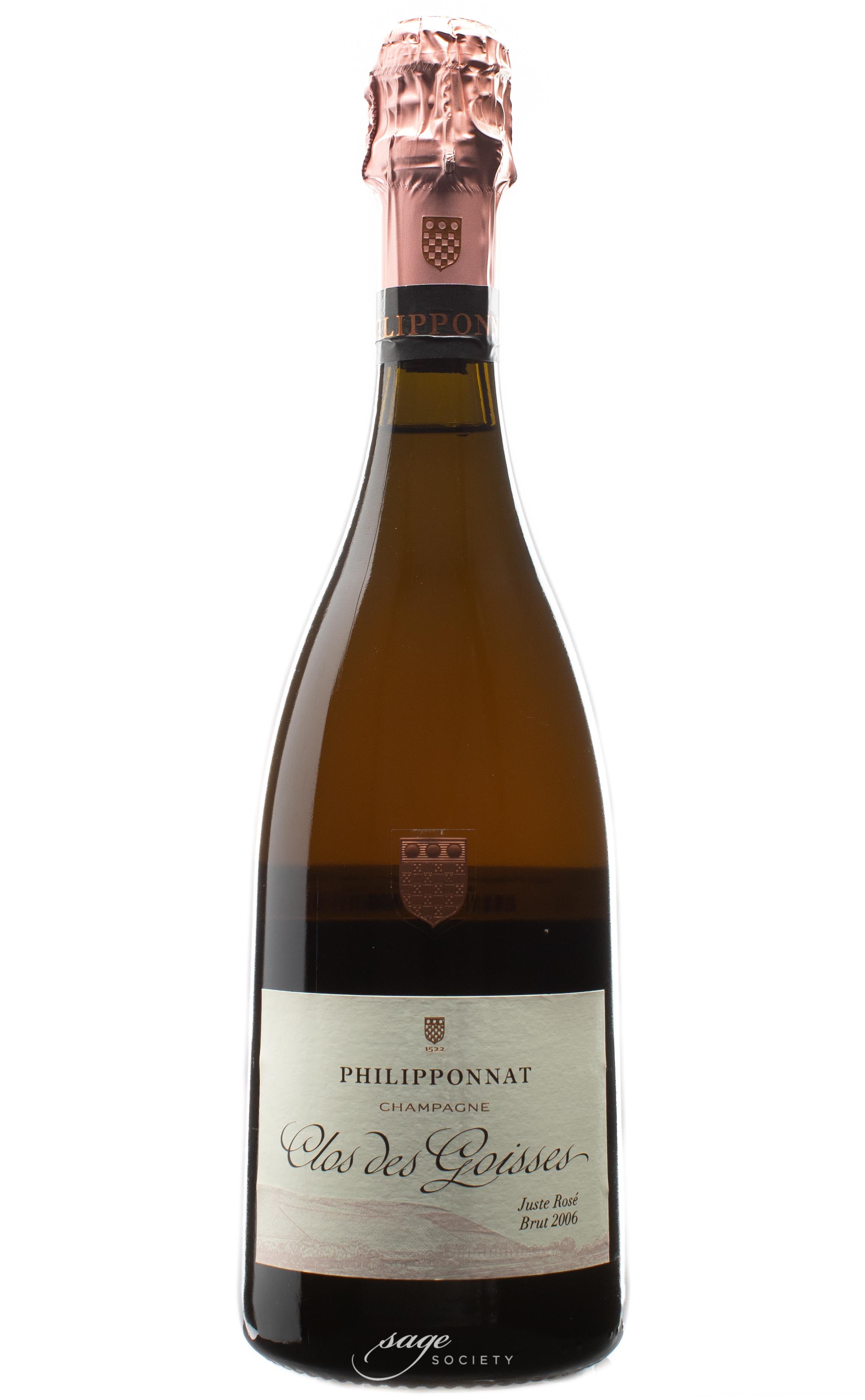 2006 Philipponnat Champagne Juste Rosé Clos des Goisses