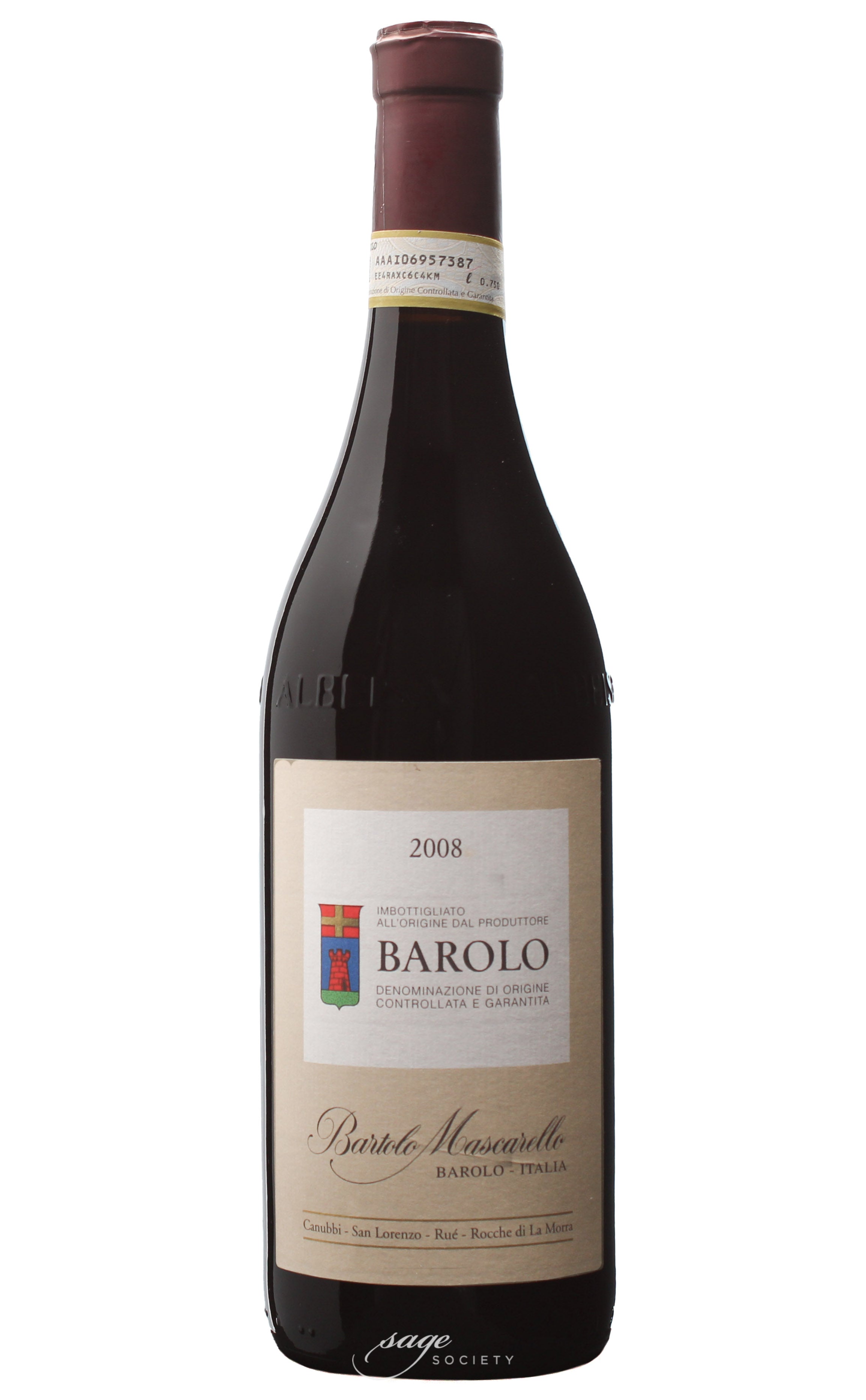 2008 Bartolo Mascarello Barolo