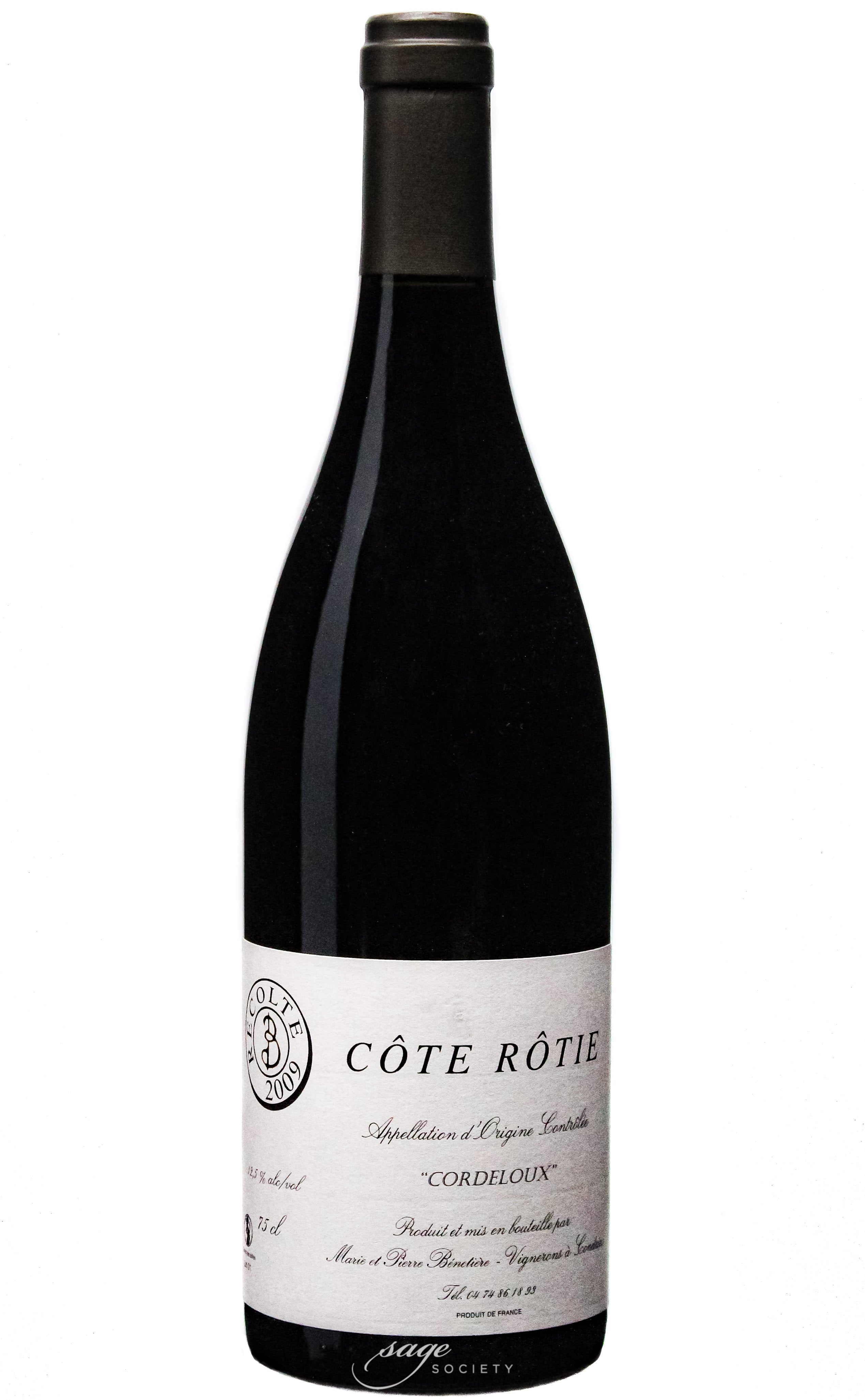 2009 Marie et Pierre Bénetière Côte-Rôtie Cordeloux