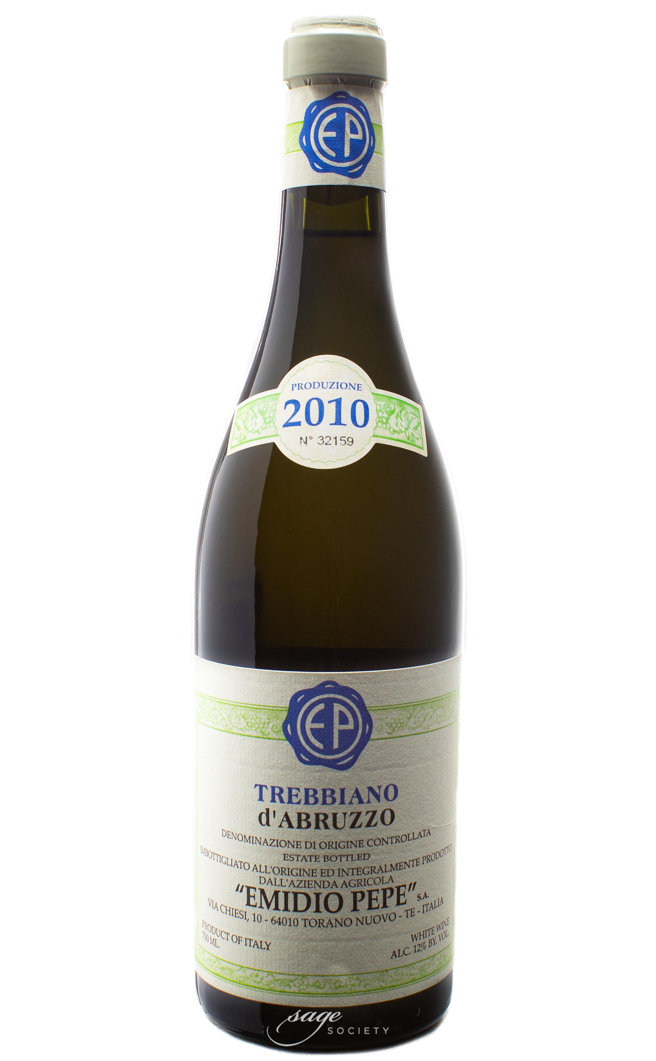 2010 Emidio Pepe Trebbiano d'Abruzzo