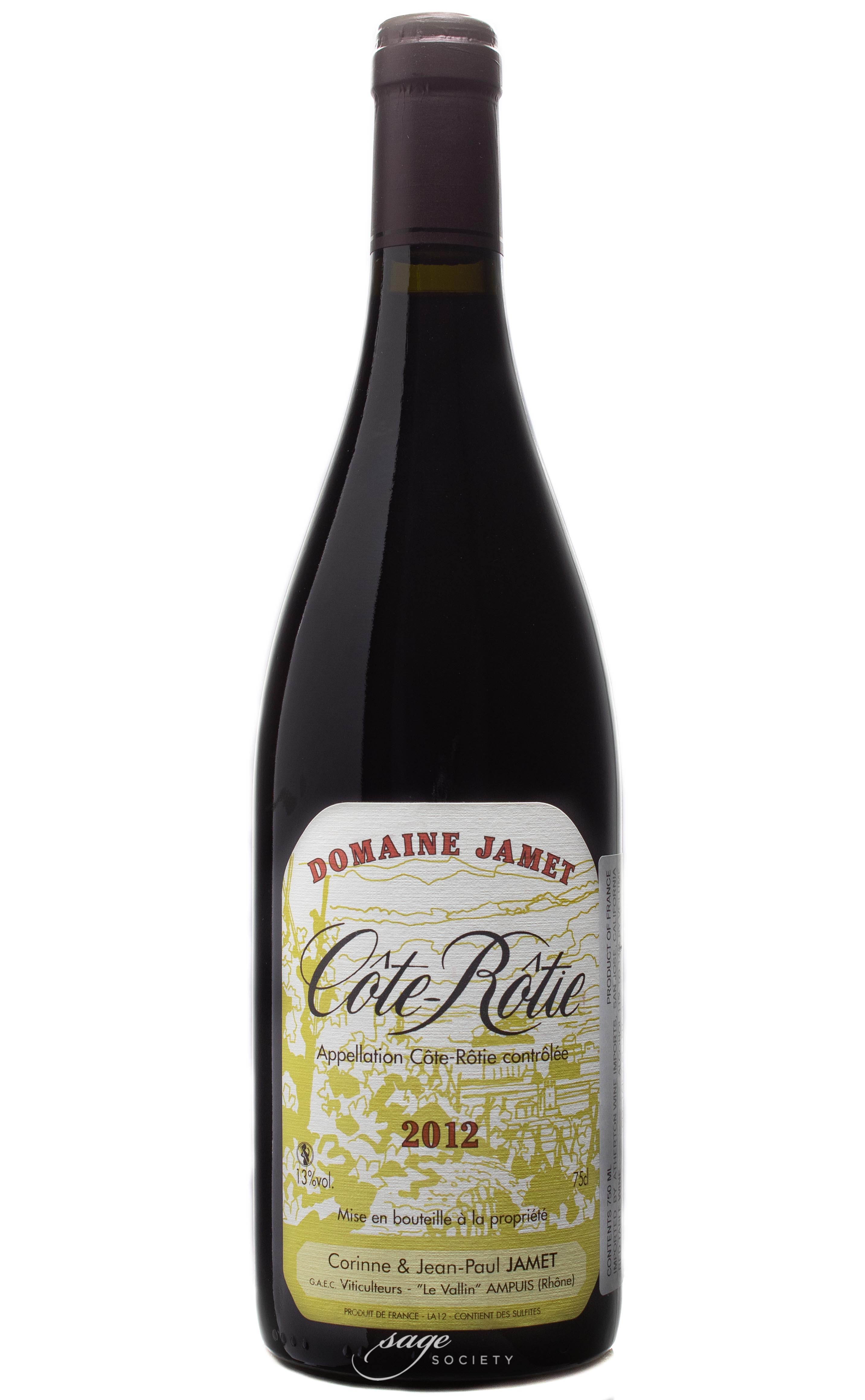 2012 Domaine Jamet Côte-Rôtie