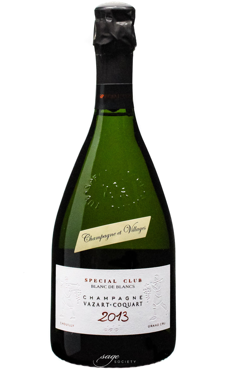 2013 Vazart-Coquart Champagne Grand Cru Blanc de Blancs Special Club Brut