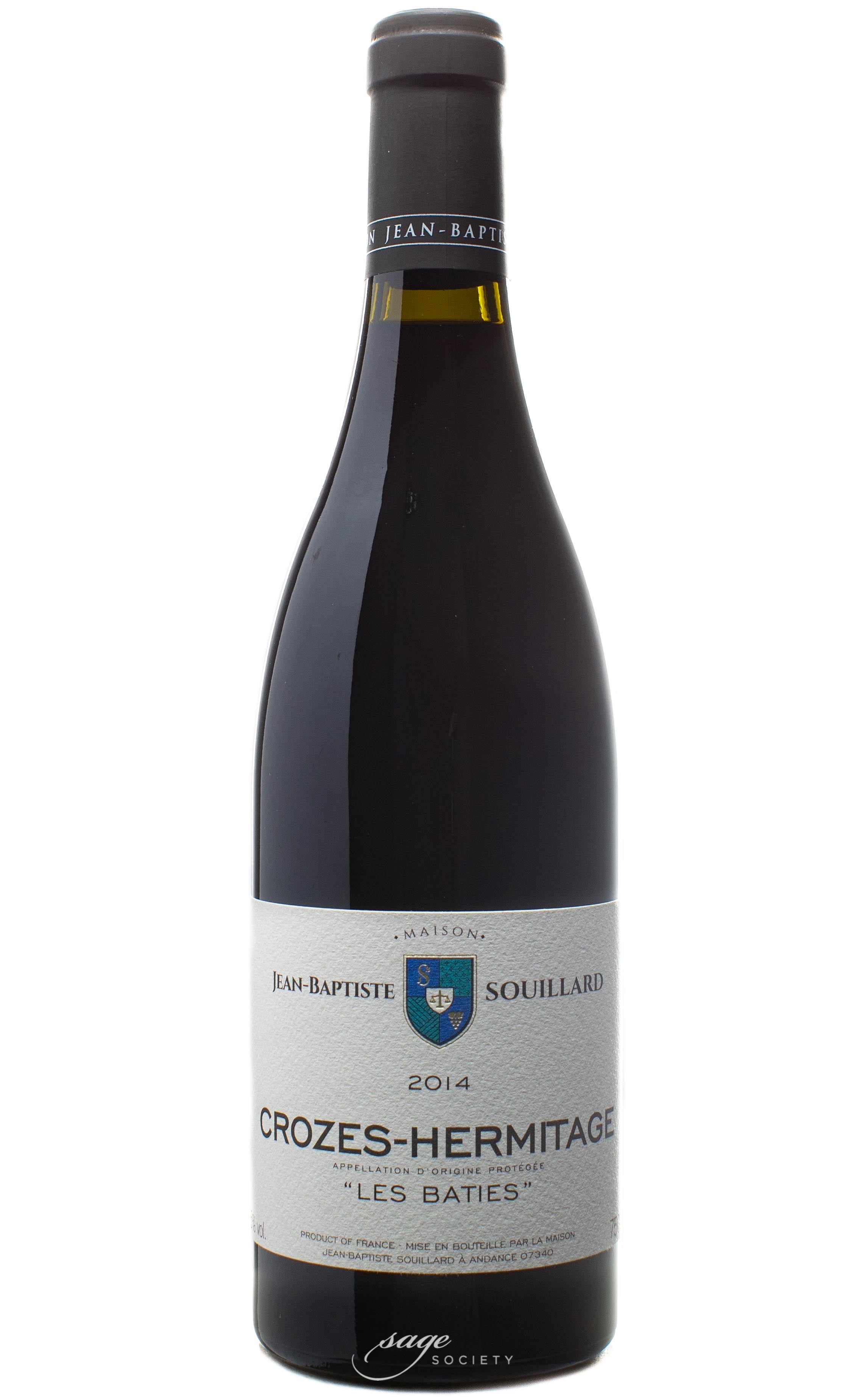 2014 Jean-Baptiste Souillard Crozes-Hermitage Les Baties