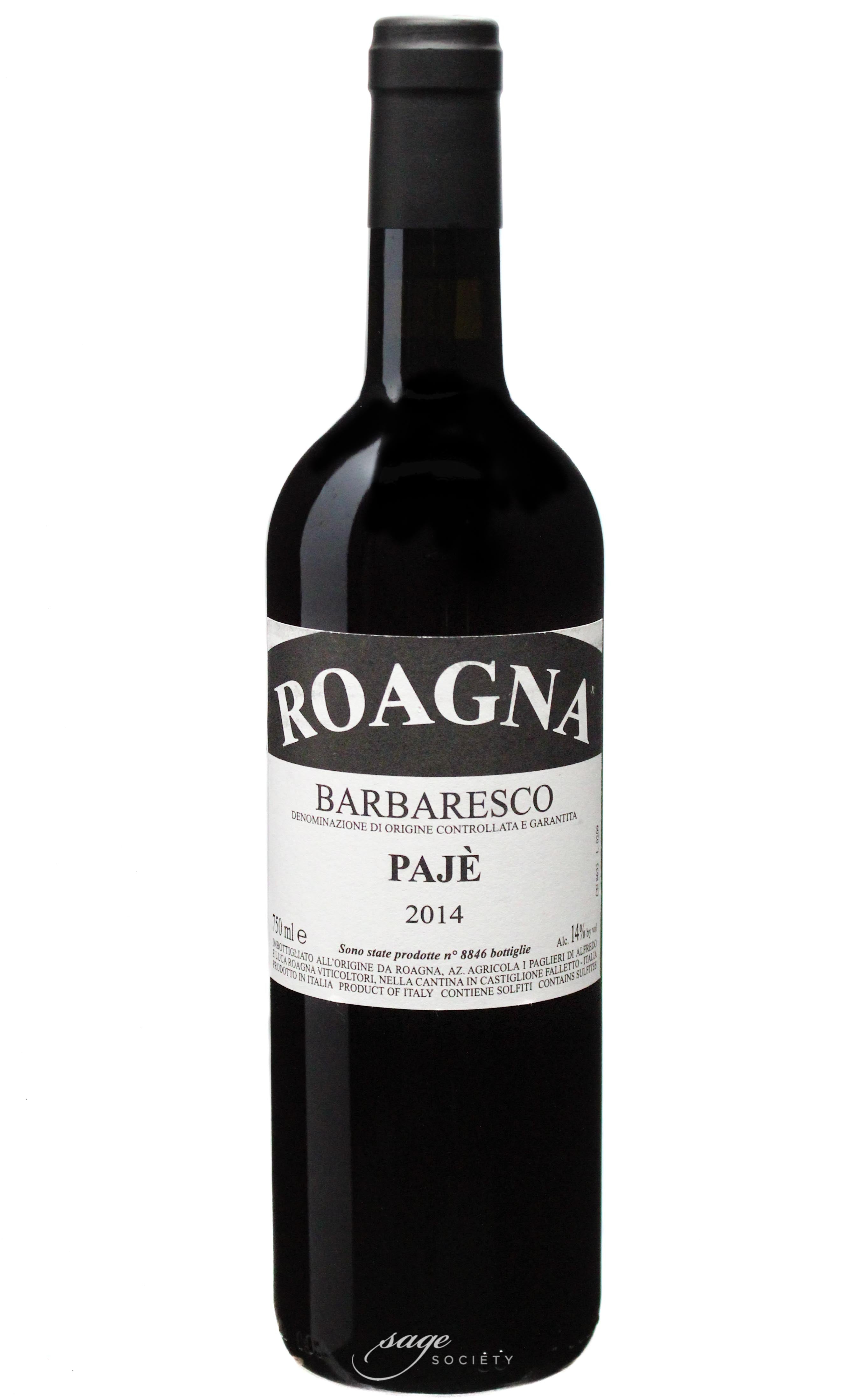 2014 Roagna Barbaresco Pajè