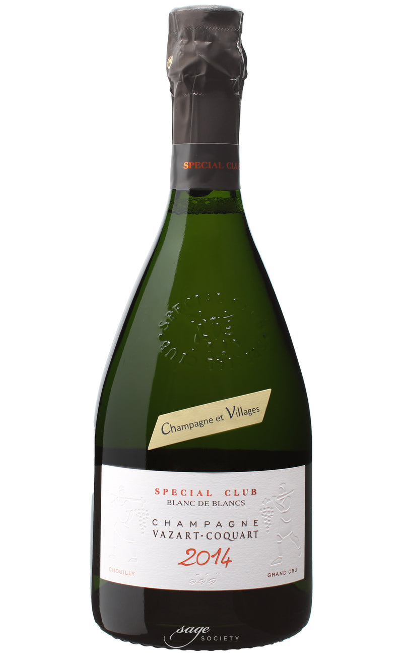 2014 Vazart-Coquart Champagne Grand Cru Blanc de Blancs Special Club Brut