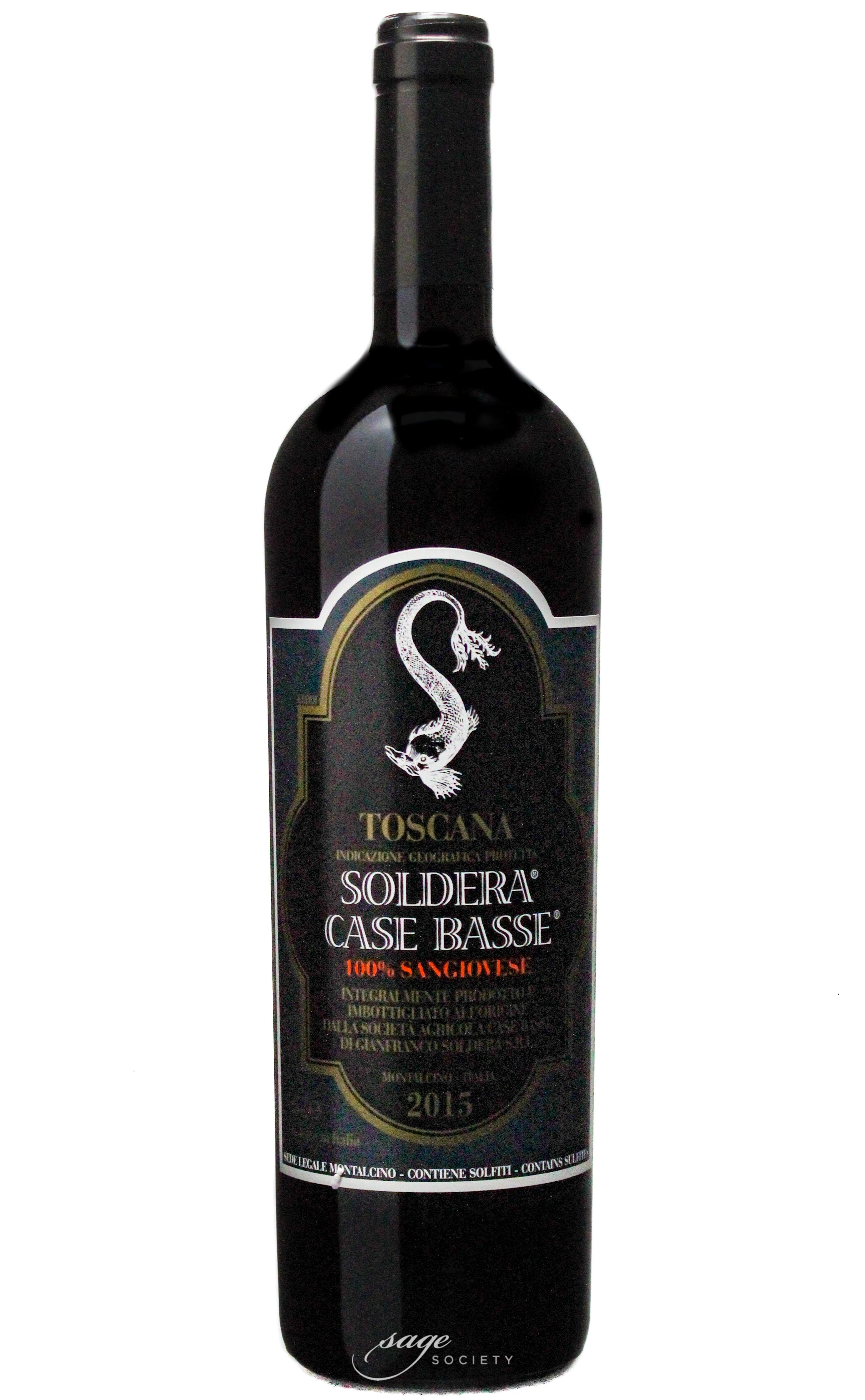 2015 Soldera (Az. Agr. Case Basse) Sangiovese Toscana IGT