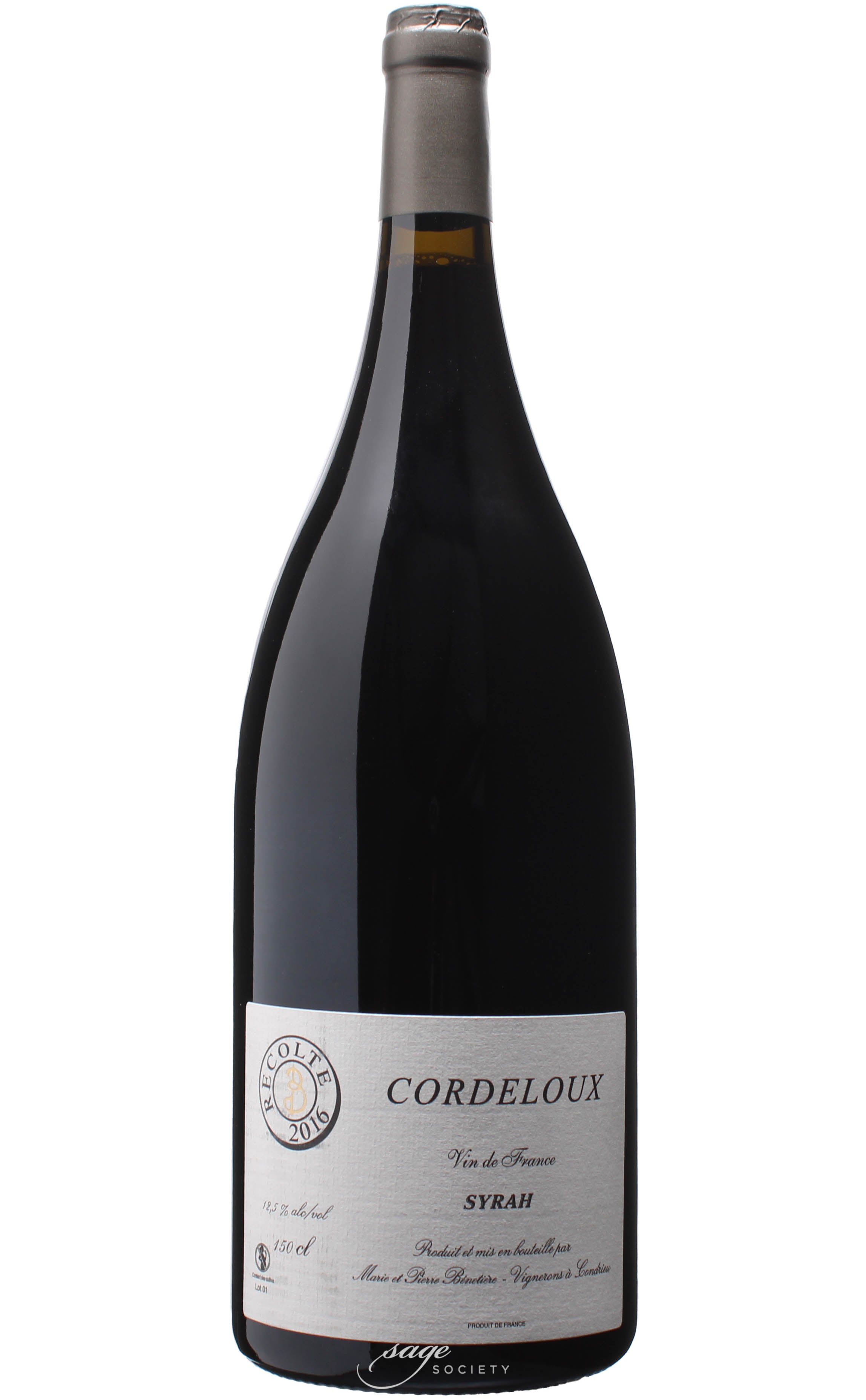 2016 Marie et Pierre Bénetière Côte-Rôtie Cordeloux 1.5L