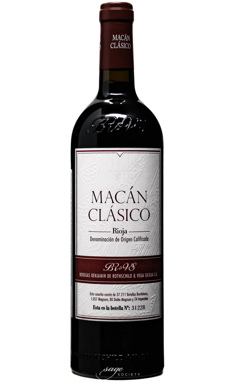 2018 Bodegas Benjamin de Rothschild & Vega-Sicilia Rioja Macan