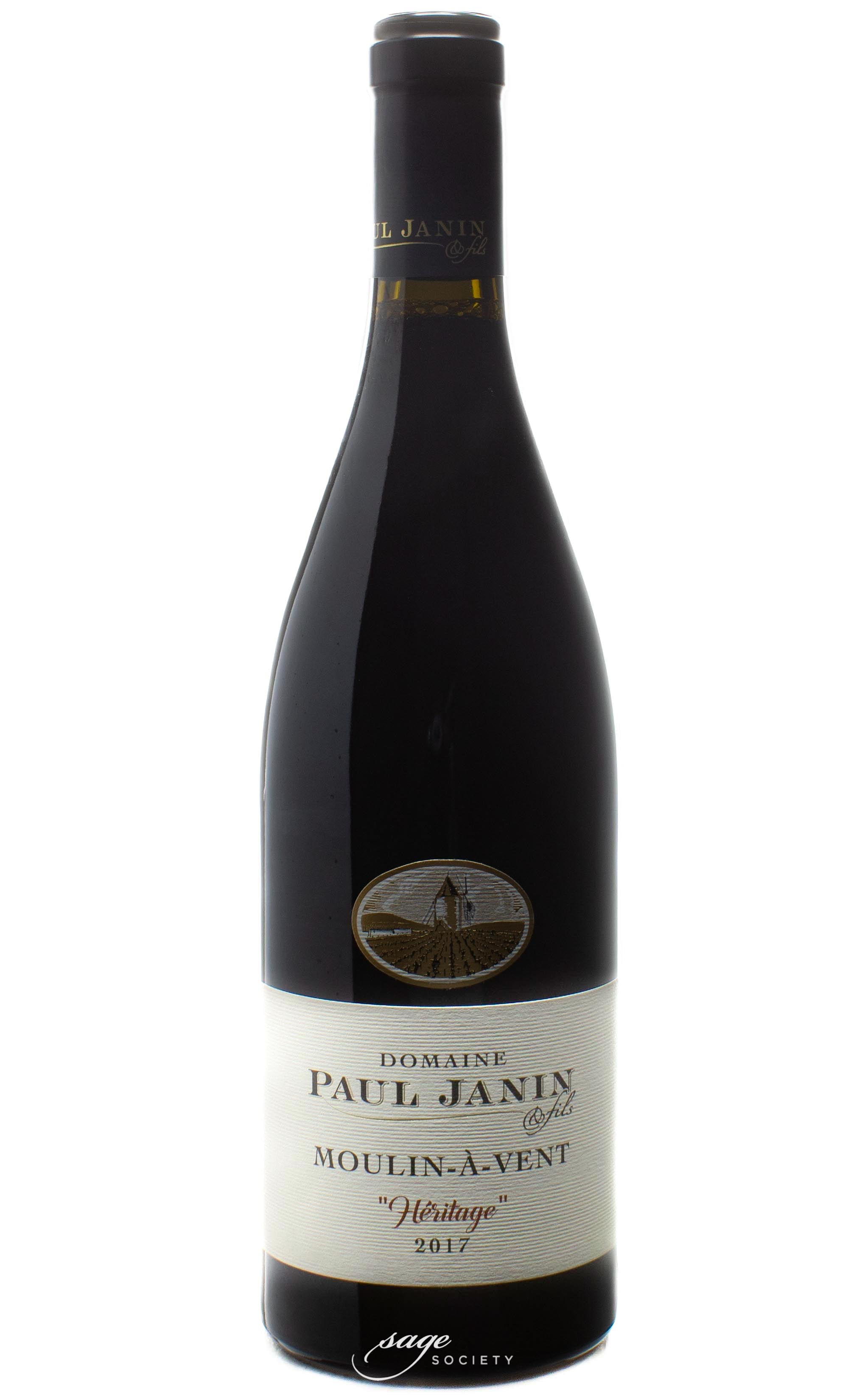 2017 Paul Janin et Fils Moulin-à-Vent Héritage du Tremblay