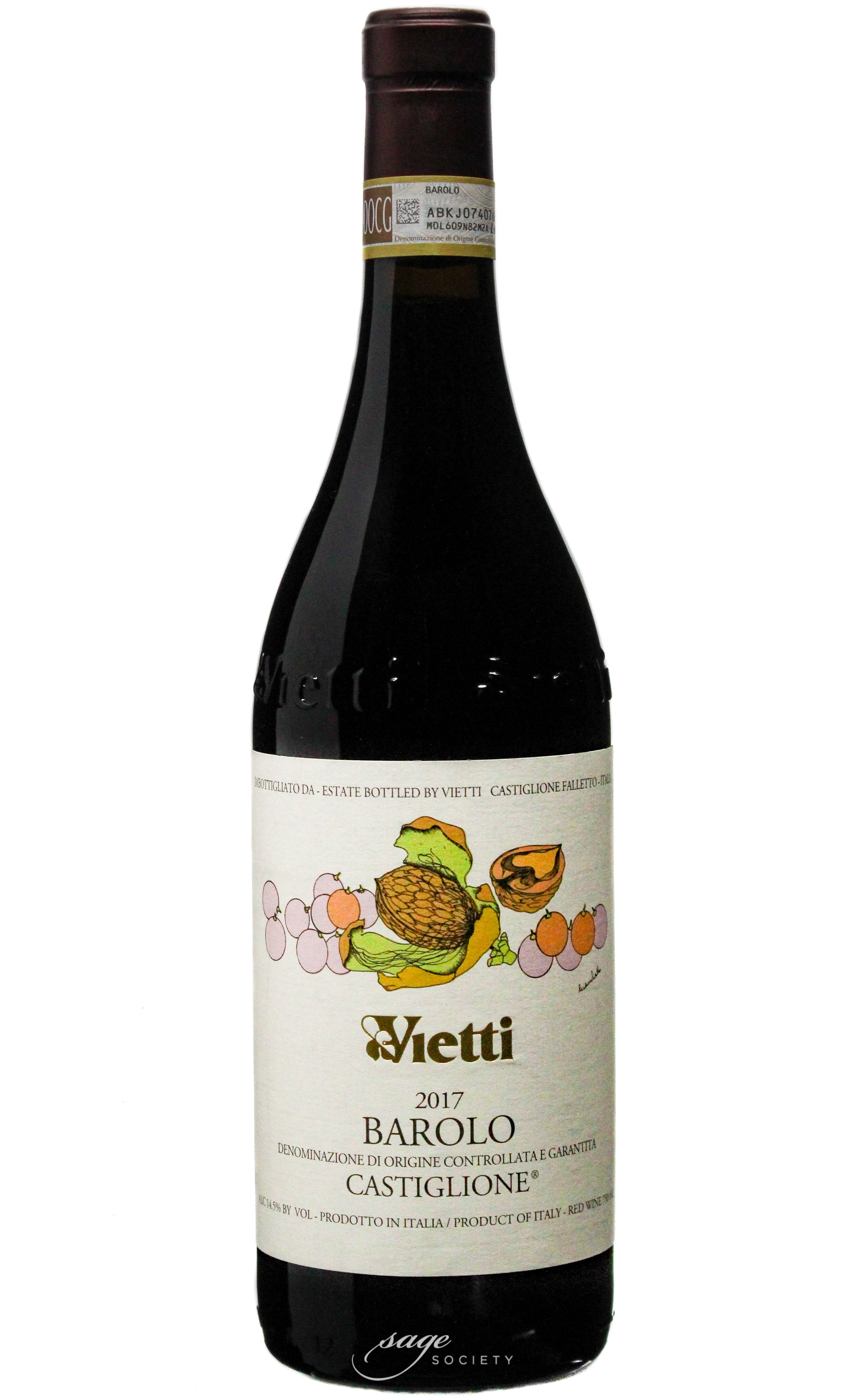 2017 Vietti Barolo Castiglione