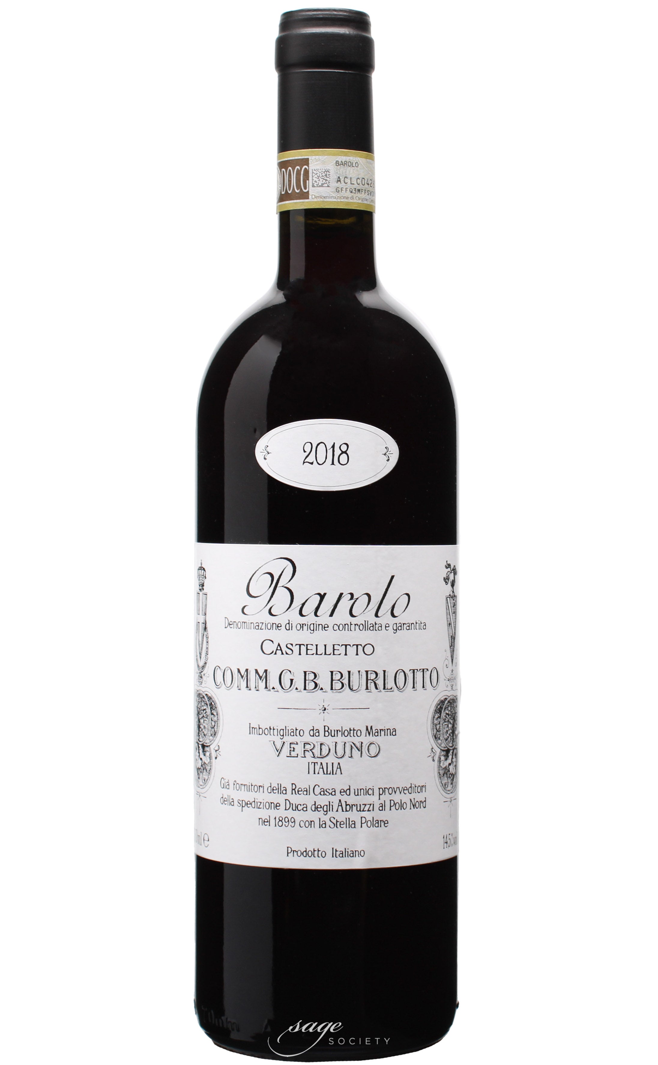 2018 Comm. G.B. Burlotto Barolo Castelletto