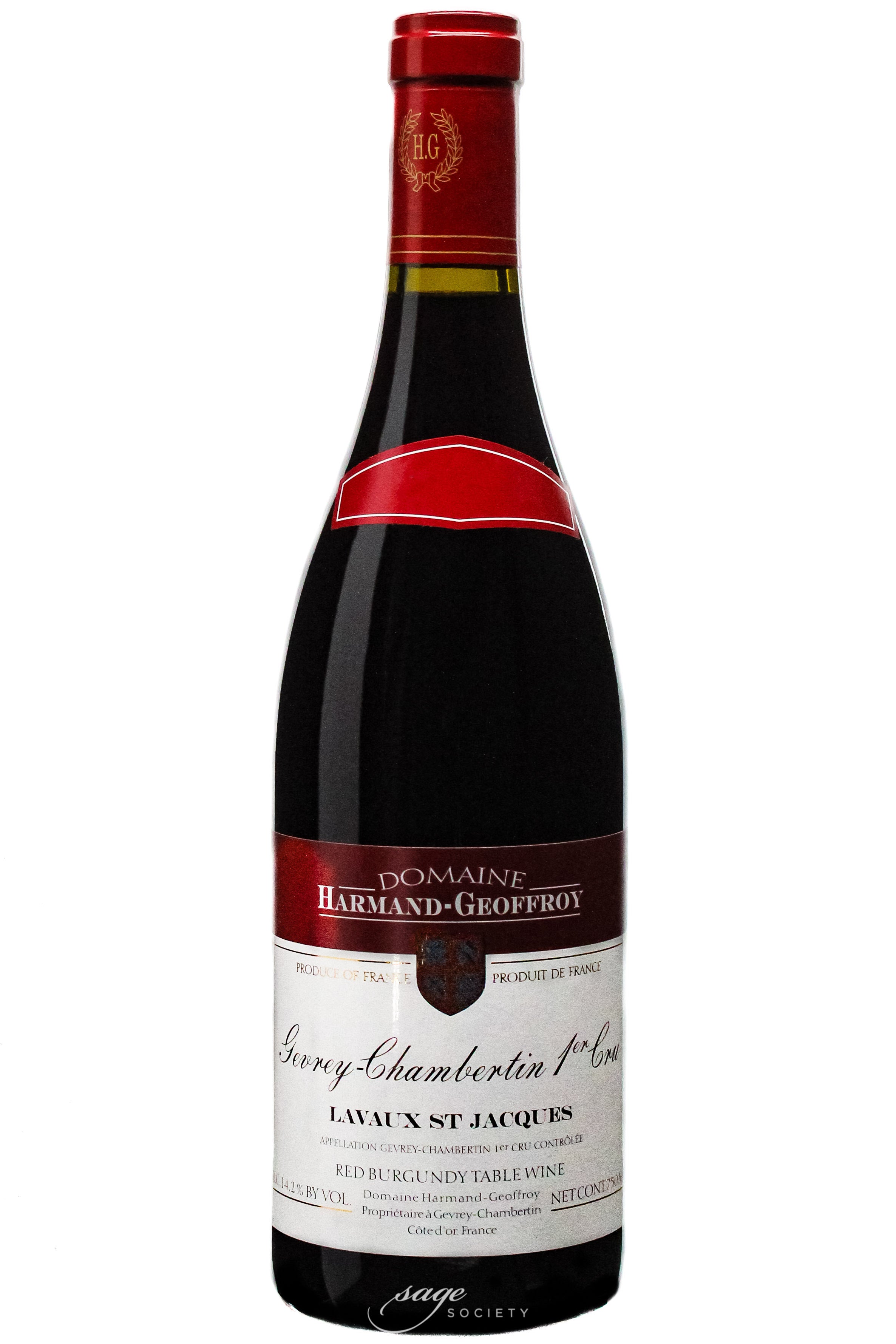 2019 Domaine Harmand-Geoffroy Gevrey-Chambertin 1er Cru Lavaux St. Jacques