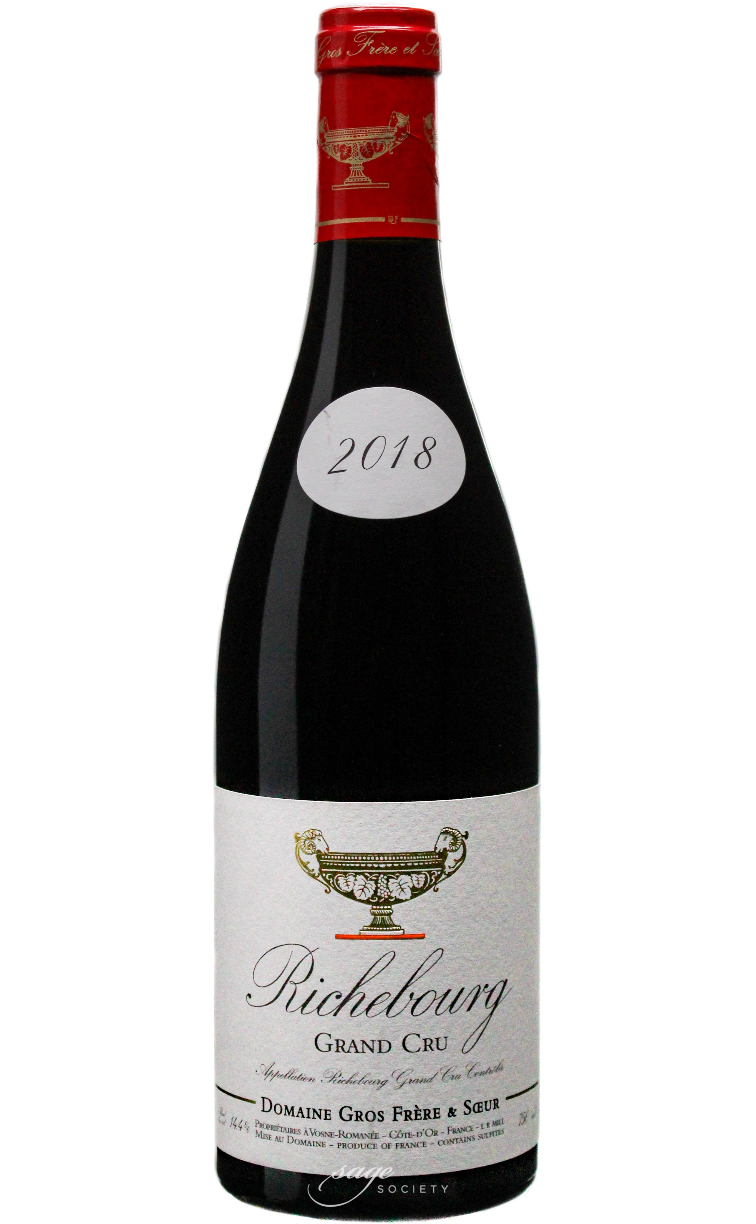 2018 Gros Frère et Sœur Richebourg