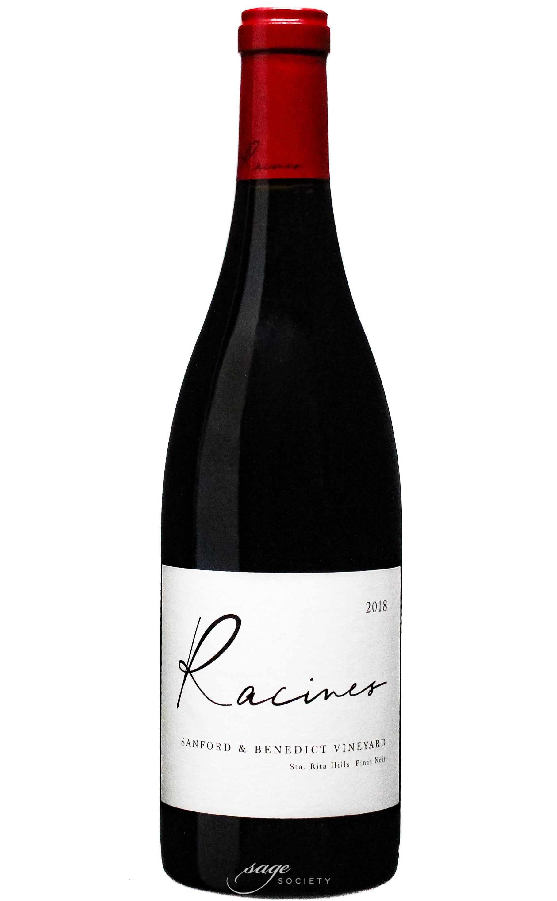 2018 Racines Pinot Noir Sanford & Benedict Vineyard Sta. Rita Hills