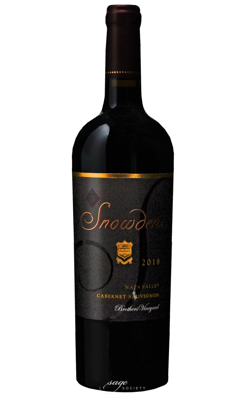 2018 Snowden Cabernet Sauvignon Brothers Vineyard