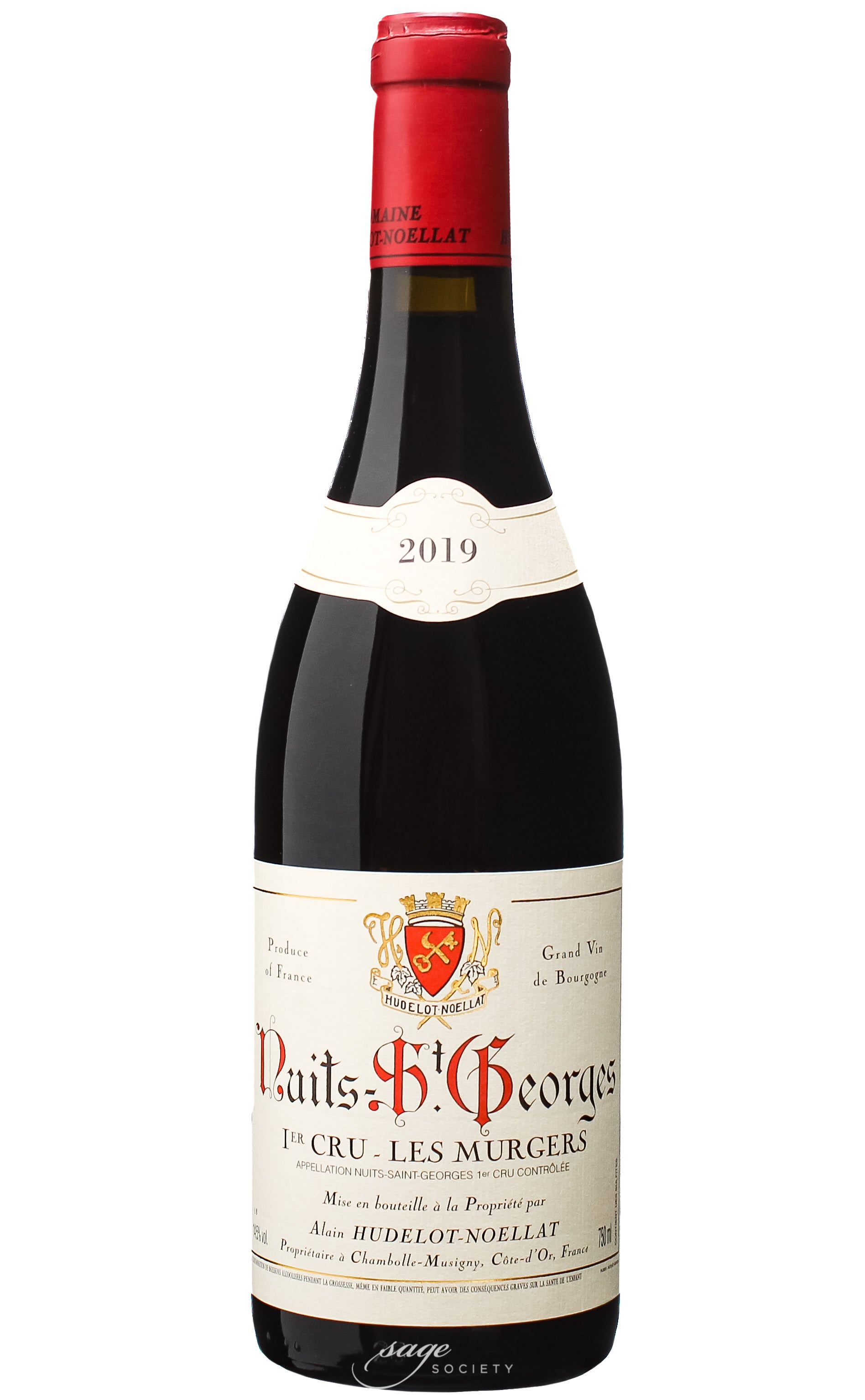 2019 Alain Hudelot-Noëllat Nuits St. Georges 1er Cru Les Murgers