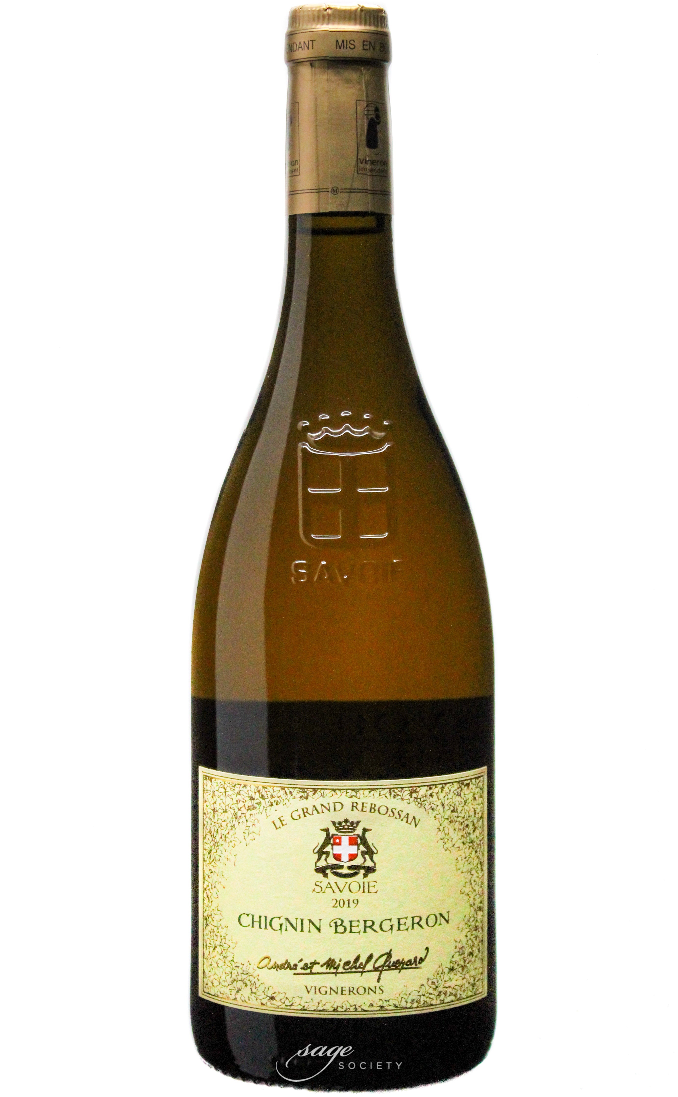 2019 André et Michel Quenard Vin de Savoie Chignin-Bergeron Le Grand Rebossan