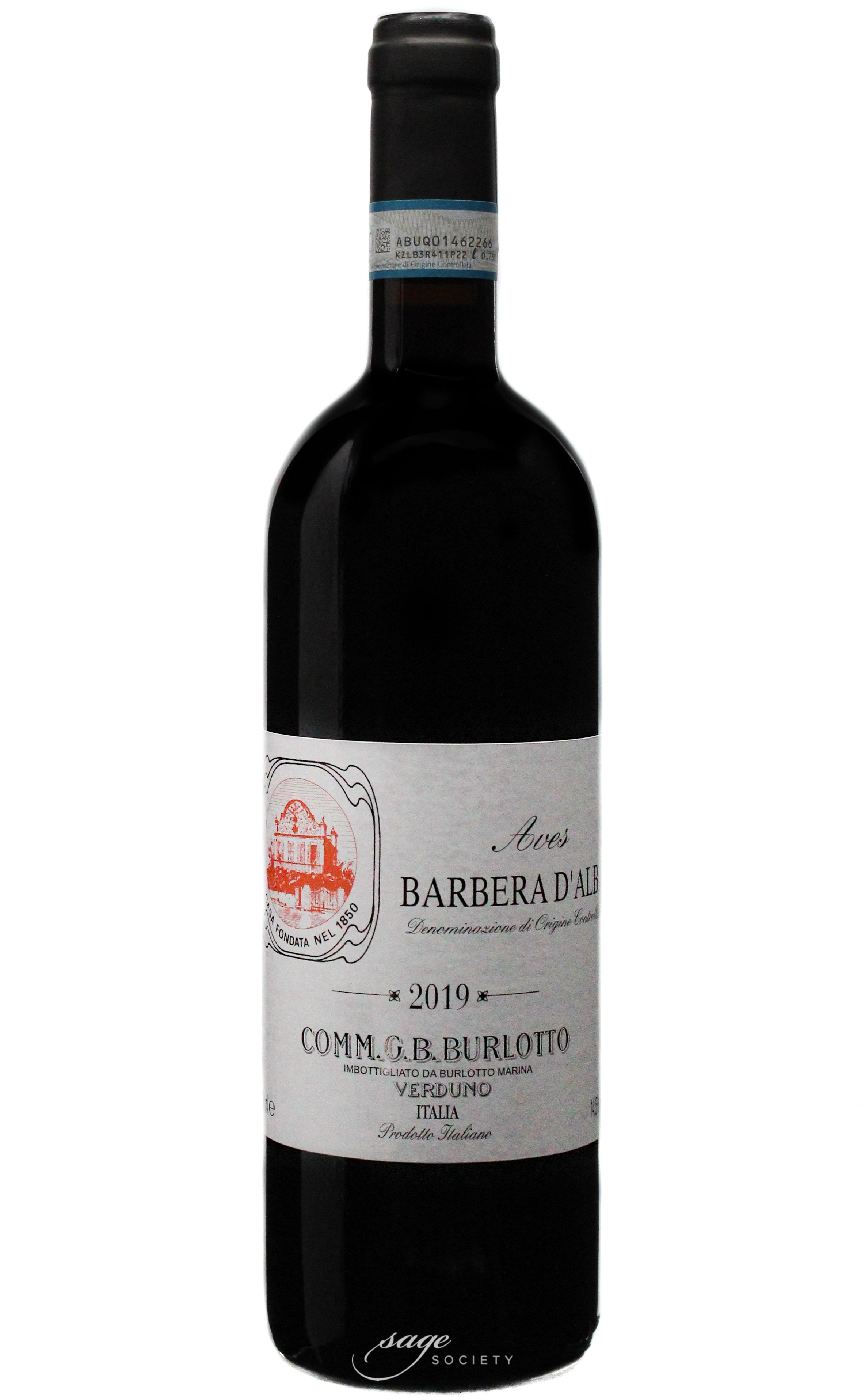 2019 Comm. G.B. Burlotto Barbera d'Alba Aves