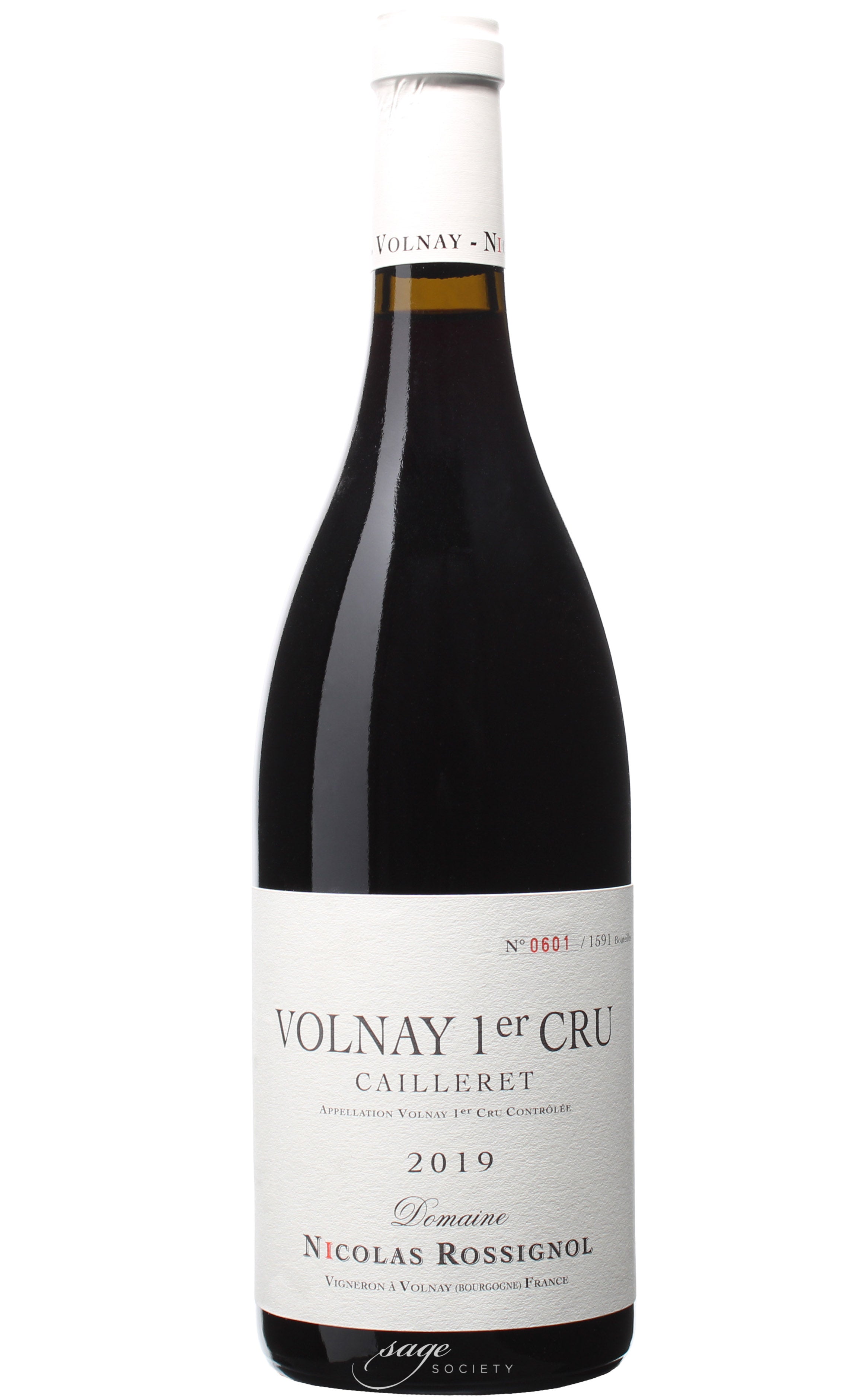 2019 Nicolas Rossignol Volnay 1er Cru Caillerets