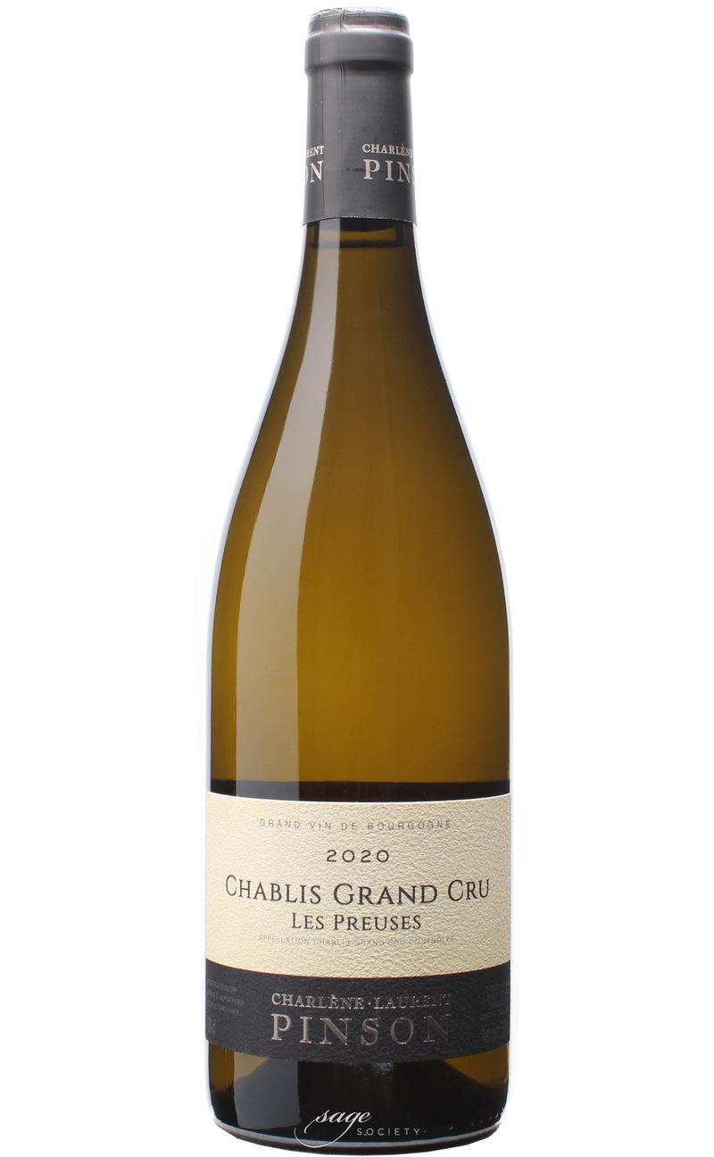 2020 Chàrlene et Laurent Pinson Chablis Grand Cru Les Preuses