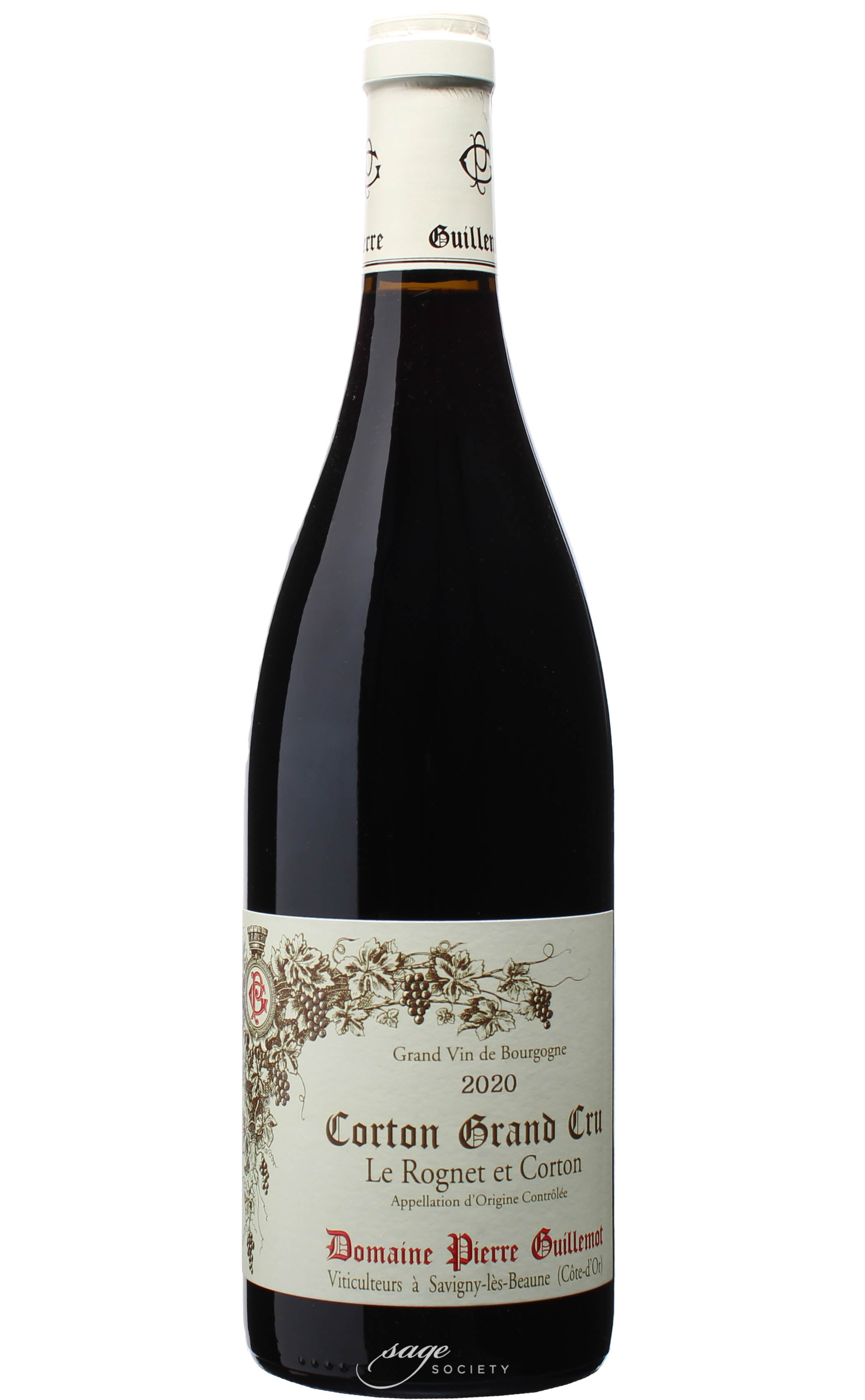 2020 Domaine Pierre Guillemot Corton Le Rognet et Corton