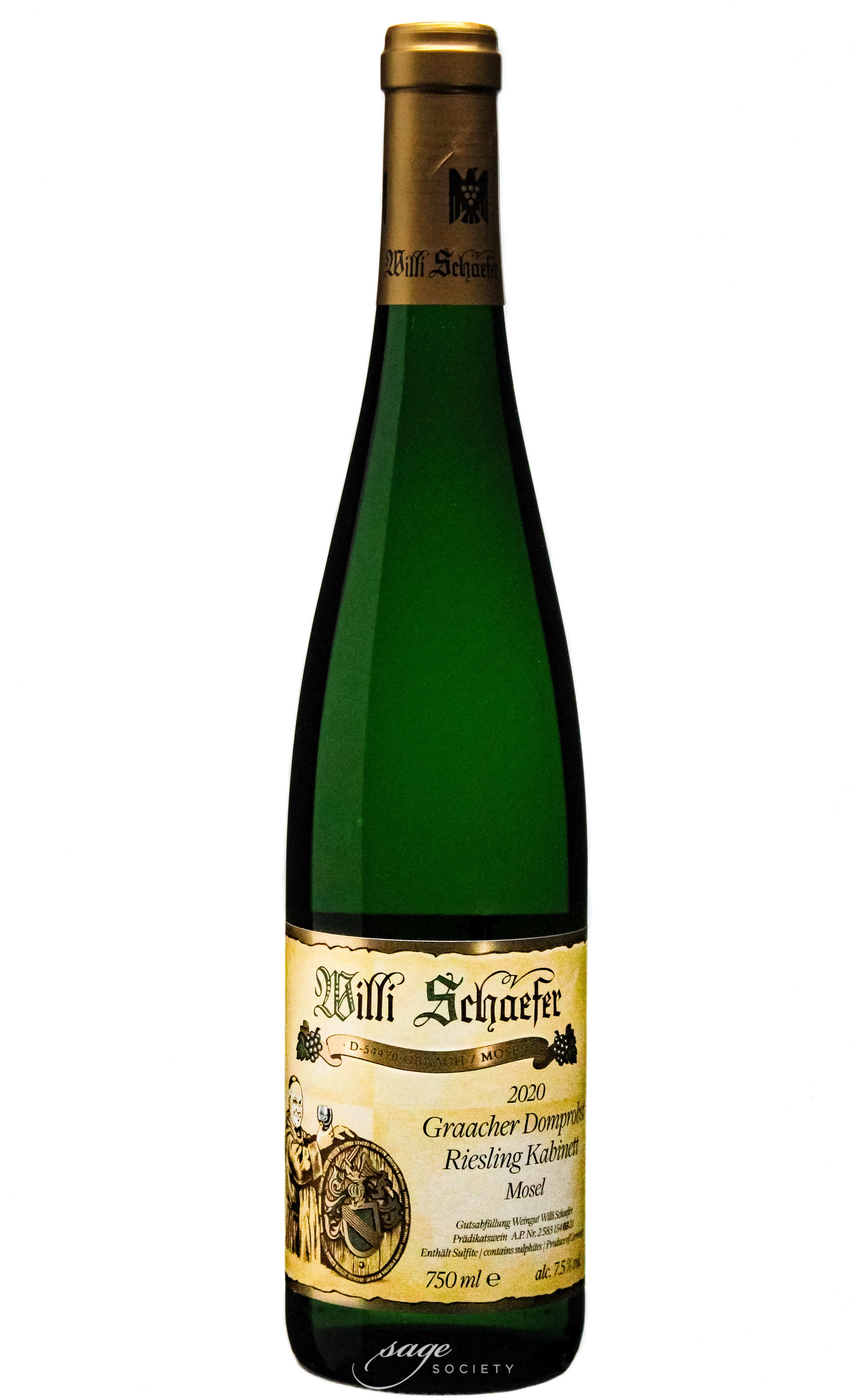 2020 Willi Schaefer Graacher Domprobst Riesling Kabinett