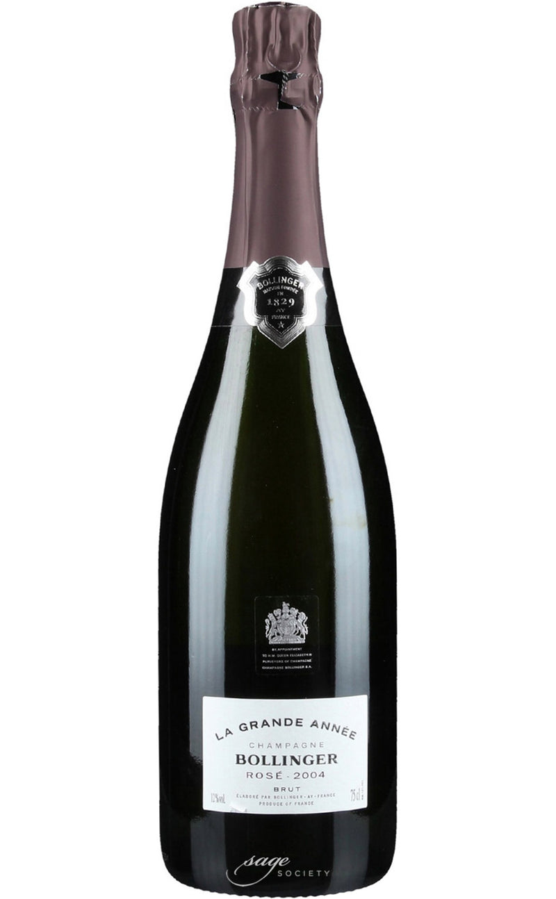 2004 Bollinger Champagne La Grande Année Rosé