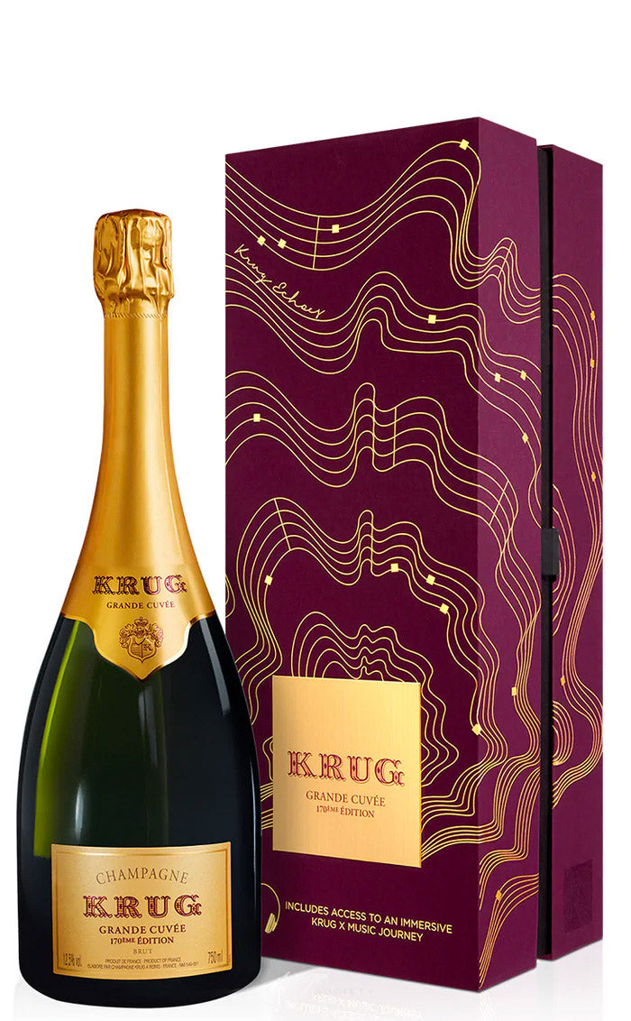 NV Krug Champagne Brut Grande Cuvée Edition 170éme 'Echoes' Gift Box
