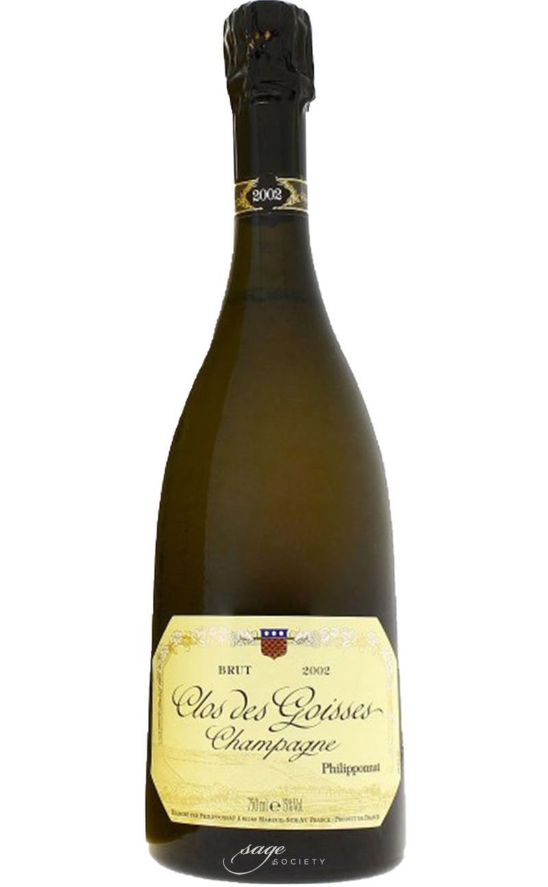 2002 Philipponnat Champagne Extra Brut Clos des Goisses