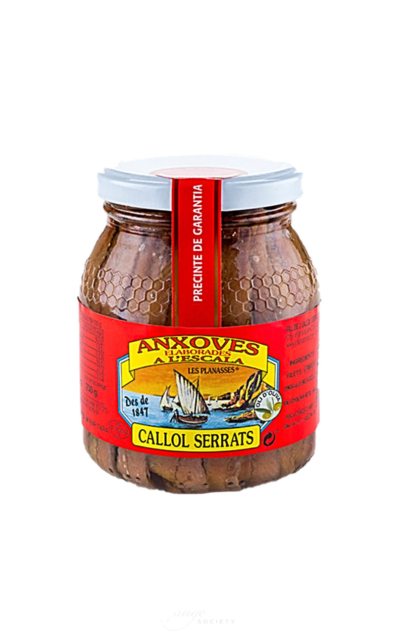Callol I Serrats L’Escala Large Anchovies in Olive Oil 400gram
