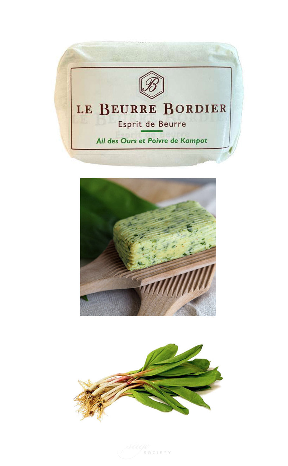 Le Buerre Bordier Wild Garlic Butter 125g